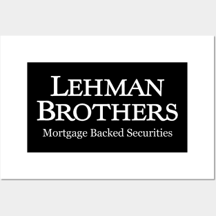 Lehman Brothers - Mortgage Backed Securities Posters and Art